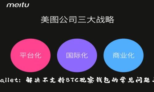 TP Wallet: 解决不支持BTC观察钱包的常见问题与对策