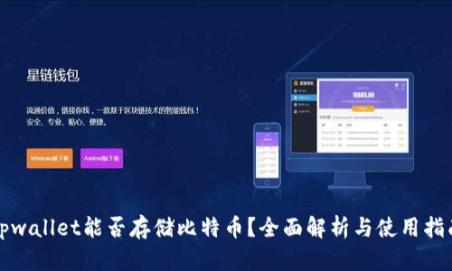 tpwallet能否存储比特币？全面解析与使用指南
